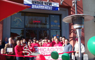 Chicago's Pizza Ribbon Cutting