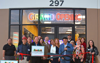 Sunrise & Sunny Neon Ribbon Cutting