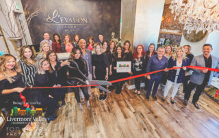 L'evation Salon Ribbon Cutting at Livermore Valley Chamber of Commerce